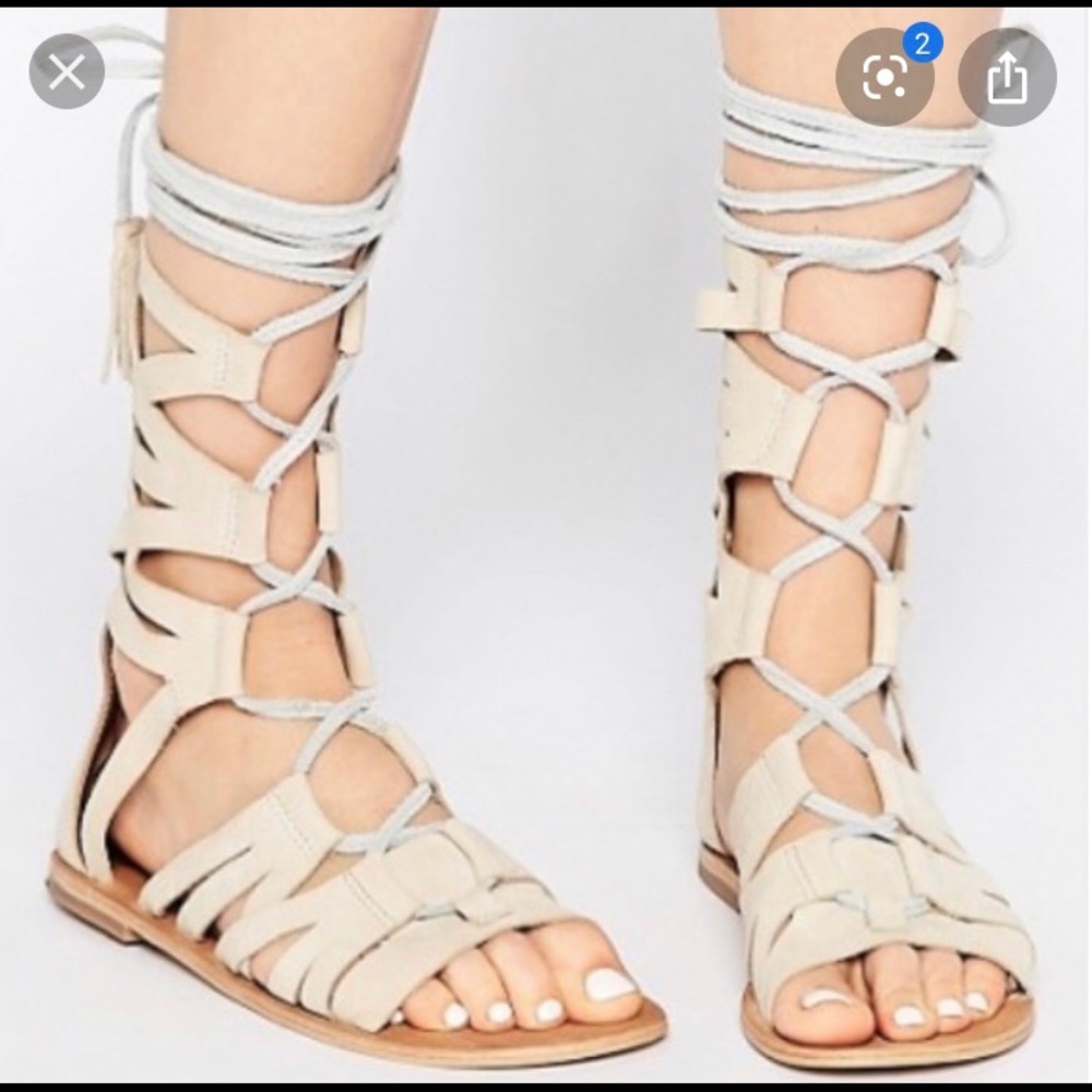 Free People Suede Gladiator sandals